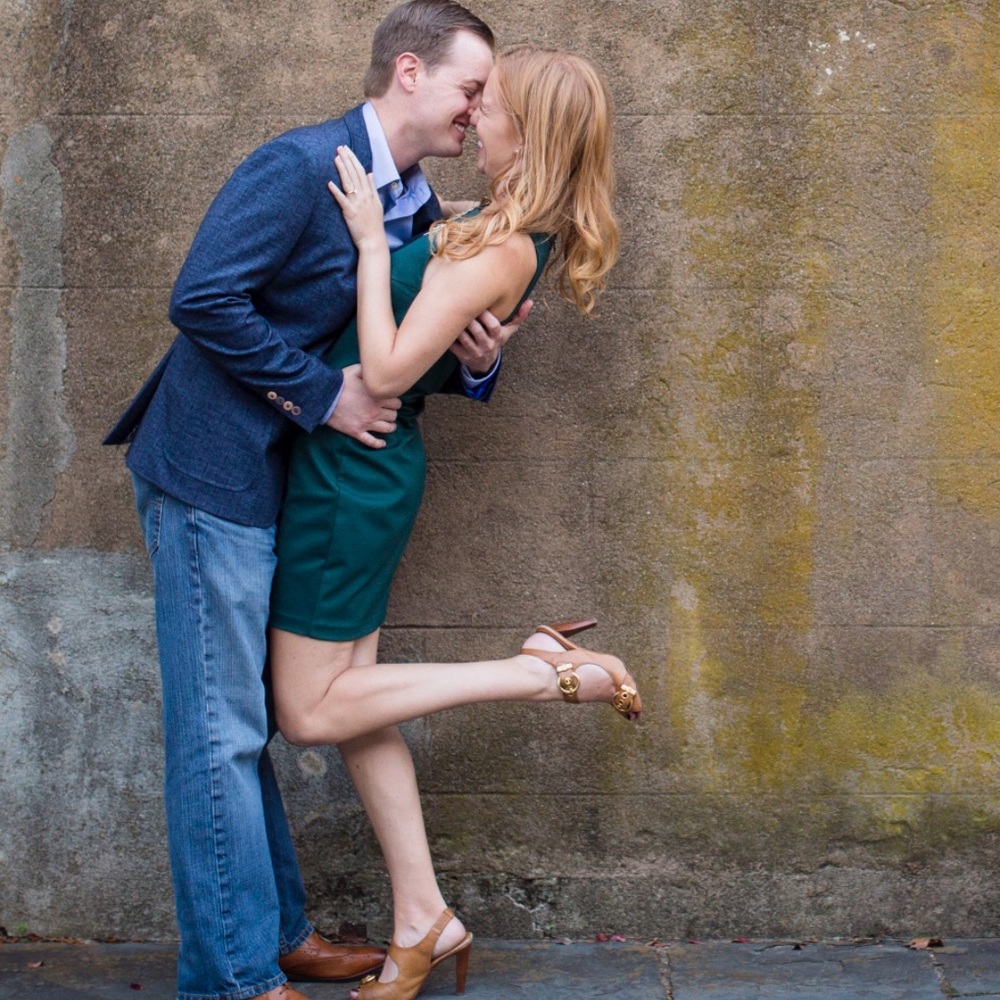 Olive Green cocktail dress